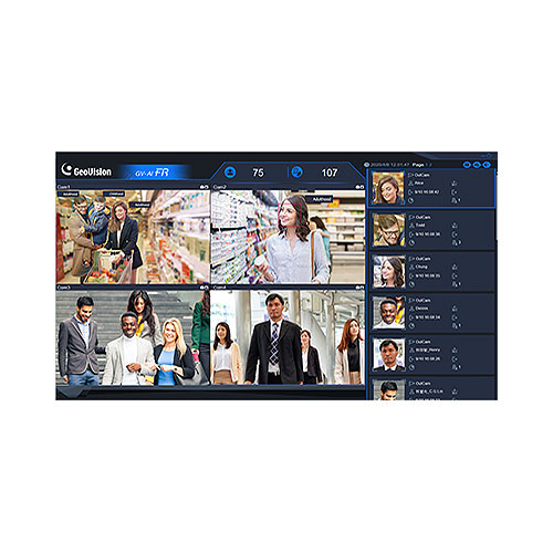 GeoVision GV-AI FR Server with Face Recognition 4-Port
