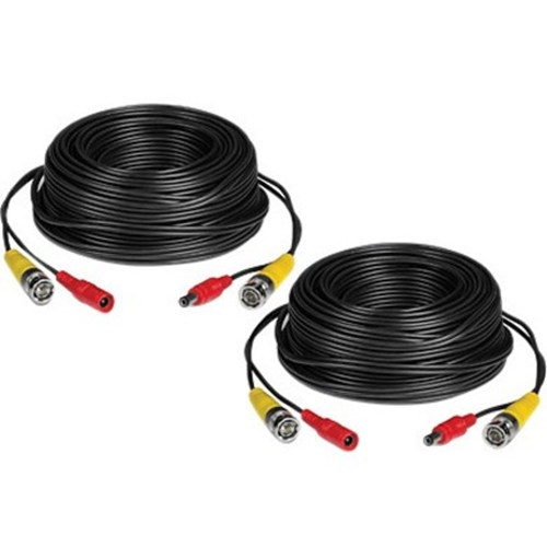 TRENDnet 2 Pack 30 m / 100 ft. HD Video and Power BNC Cable