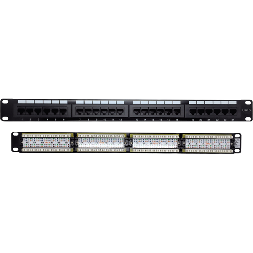 W Box Cat 6 Patch Panel 24 Port