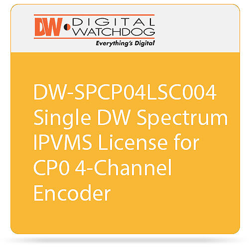 SINGLE DW SPECTRUM IPVMS LICENSE