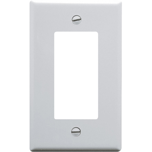 ICC IC107DFSWH Single Gang Decorex Faceplate