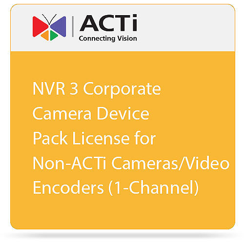 Nvr Sw Lic For Non-Acti Cameras