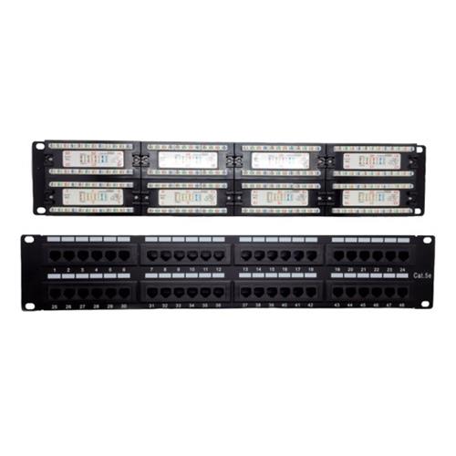 W Box Cat 5e Patch Panel 48 Port