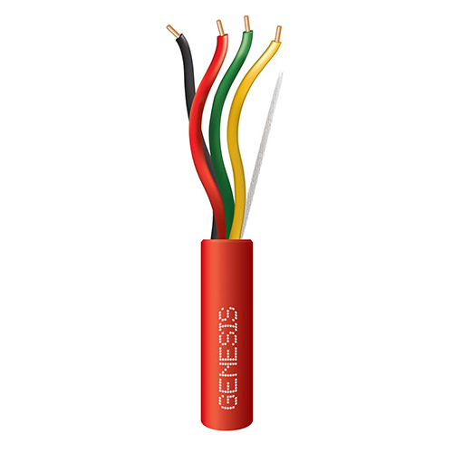 Genesis 43015804  22 AWG 4C Sol Riser, Red, 500 ft. Speed Bag®