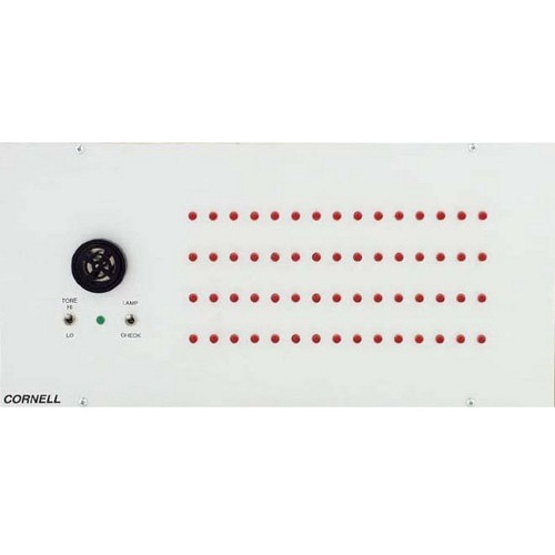 Cornell Annunciator Panels with LED Indicators, 10-225 Zones Series 4000