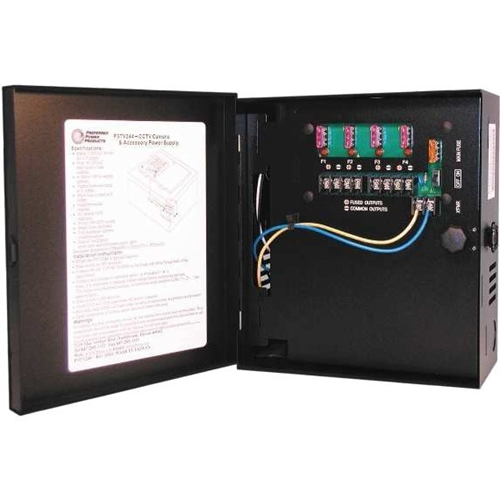 Preferred Power Products CCTV Power Supply - 12VDC, 4 Output, 3 Amps