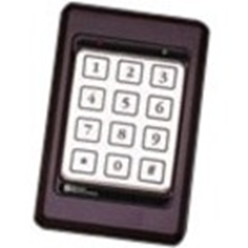 Essex Electronics K1 Series 12 pad 3x4 Keypad w/ Black Bezel