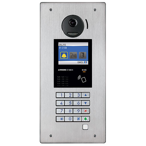 Aiphone GT-DMB-N 3-in-1 Video Entrance Station with NFC