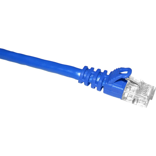 ClearLinks 50FT Cat. 6 550MHZ Blue Molded Snagless Patch Cable