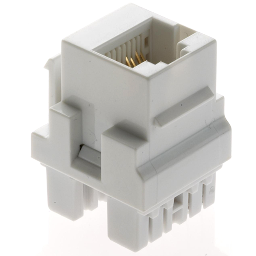 Legrand-On-Q RJ45 Cat 5e Keystone Insert, Black (M20)