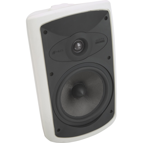 Niles OS7.5 Indoor/Outdoor Bookshelf Speaker - 150 W RMS - White