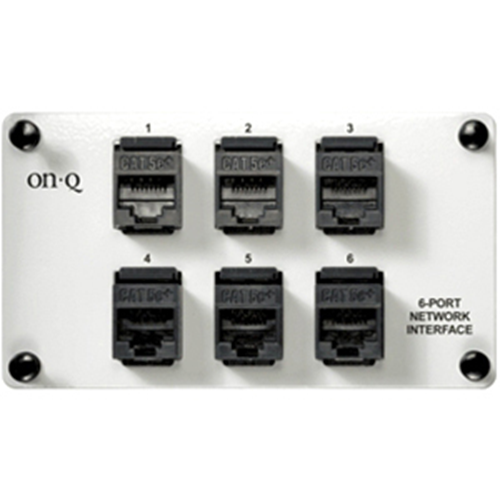 Legrand-On-Q 6-Port Network Interface Module