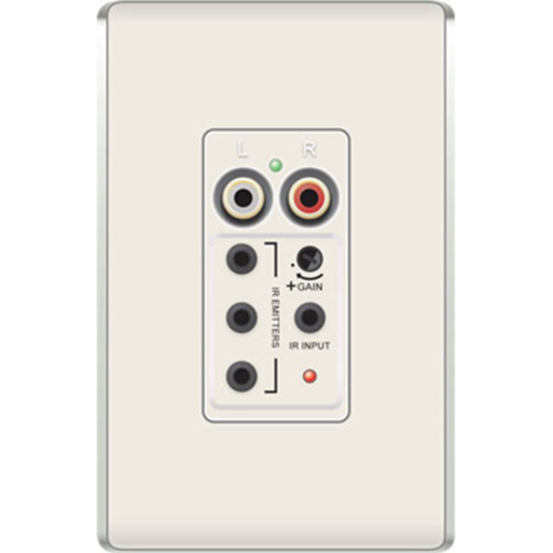 Legrand-On-Q lyriQ Flush Mount Single Source Input, Light Almond