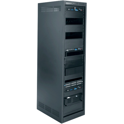 Middle Atlantic WR Series WR-44-42 Roll Out Rotating System Host Enclosure Rack Cabinet