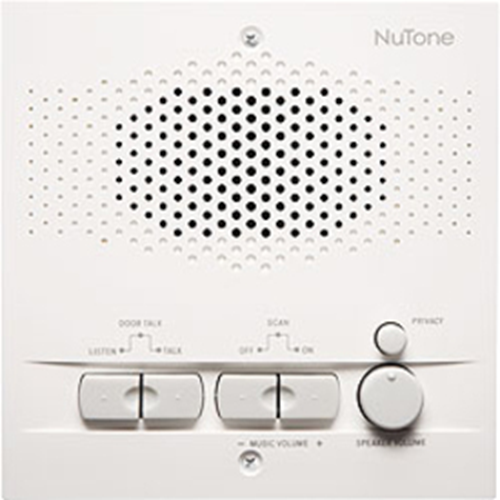 NuTone NRS200WH Intercom Sub Station