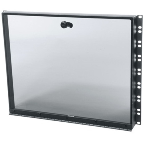 Middle Atlantic Security Cover, 8 RU, Hinged Plexi