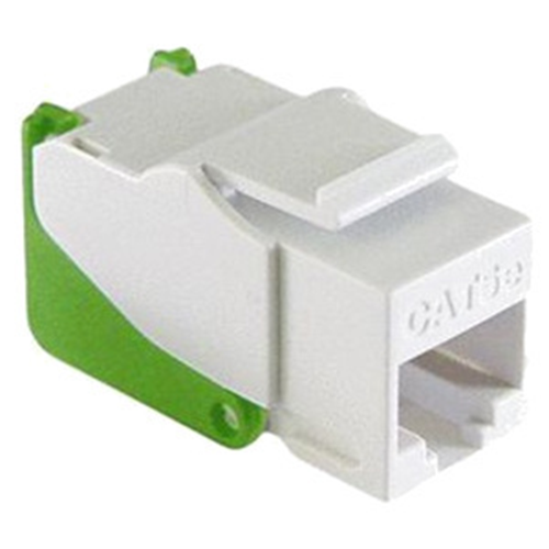 Legrand-On-Q Snap & Go Cat 5e RJ45 T568-A/B Keystone Connector, White (M20)