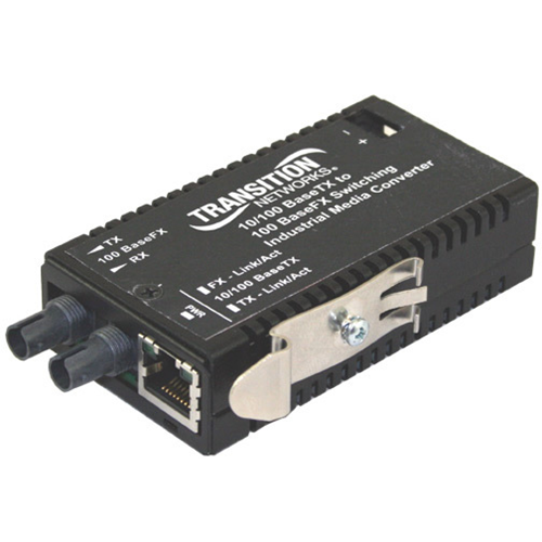 Transition Networks M/E-ISW-FX-01(SMLC) Fast Ethernet Media Converter