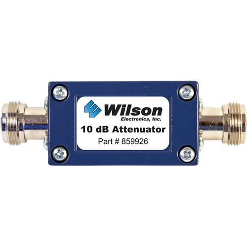 Wilson 10 dB Cellular Signal Attenuator, 50 Ohm (N Female Connectors)