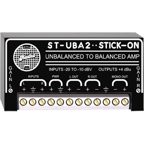 RDL Stick-On ST-UBA2 Amplifier - 2 Channel