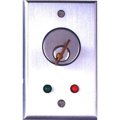 Camden Key Switch, DPDT Momentary