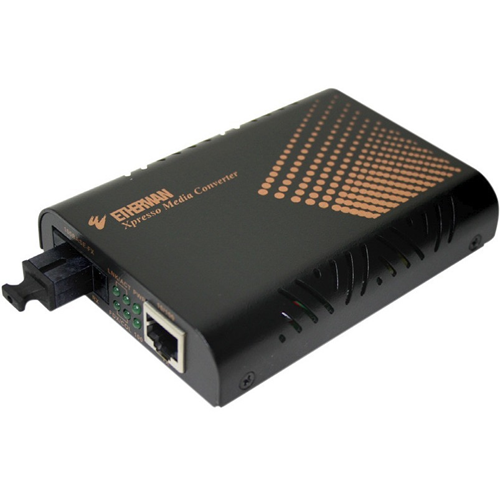 EtherWAN 10/100BASE-TX to 100BASE-BX WDM Media Converter