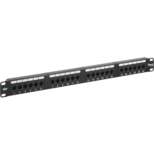 ICC Voice Grade 24-Port USOC 6P6C Patch Panel, 1 RMS