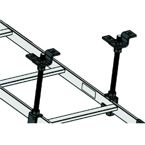 Middle Atlantic Ceiling Mount for Cable Ladder - Black