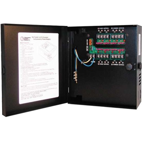 Preferred Power Products 12VDC, 8 Output, 5 AMP CCTV Power Supply