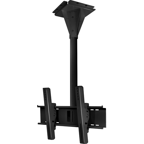 Peerless-AV ECMU-04-C Ceiling Mount for Flat Panel Display - Black