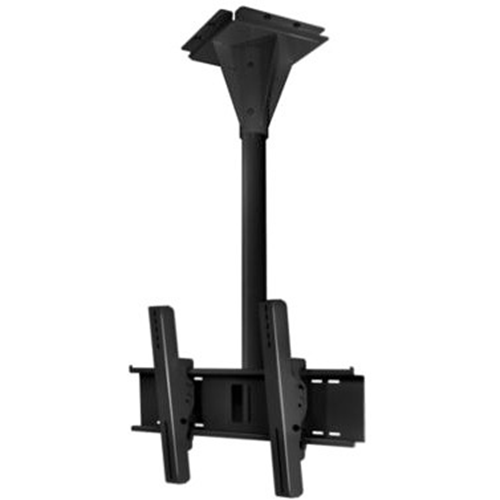 Peerless-AV ECMU-03-C Ceiling Mount for Flat Panel Display - Black