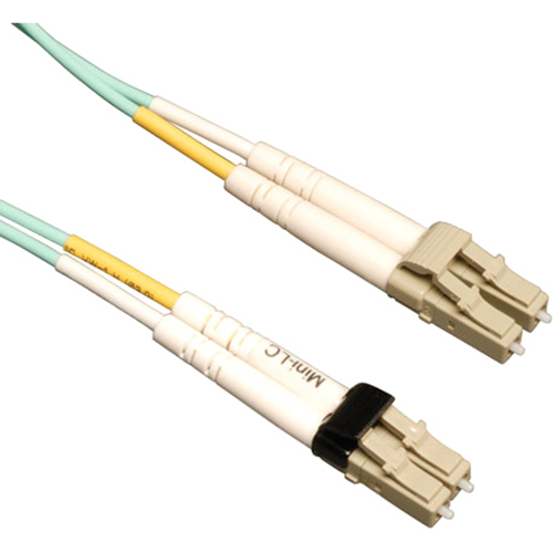 Tripp Lite 2M 10Gb Duplex Multimode 50/125 OM3 LSZH Fiber Optic Patch Cable LC/LC Aqua 6' 6ft 2 Meter