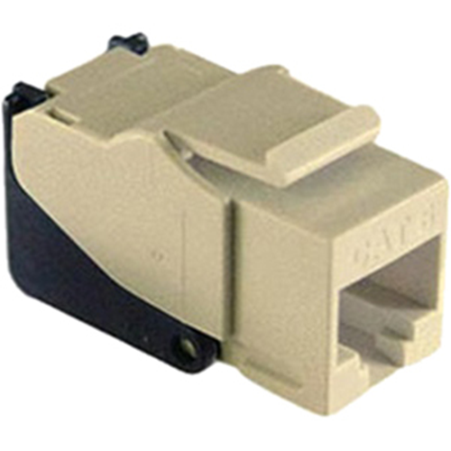 Legrand-On-Q Snap & Go Cat 6 RJ45 T568-A/B Keystone Connector, Light Almond (M20)