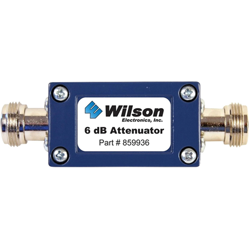 Wilson 6 dB Cellular Signal Attenuator, 50 Ohm (N Female Connectors)