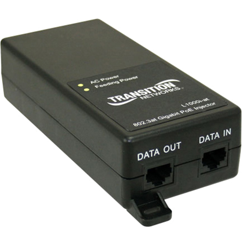 Transition Networks L1000i-at Power over Ethernet Plus Injector