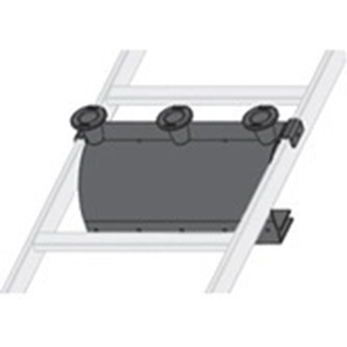 Middle Atlantic Adjustable Rung Drop W/Spools, 12