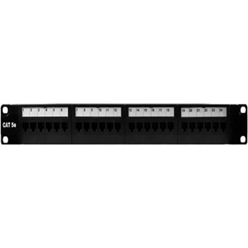 Legrand-On-Q Cat 5e 24-Port Rack Mount Patch Panel