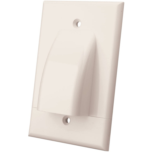 Vanco Hinged Bulk Cable Wall Plate