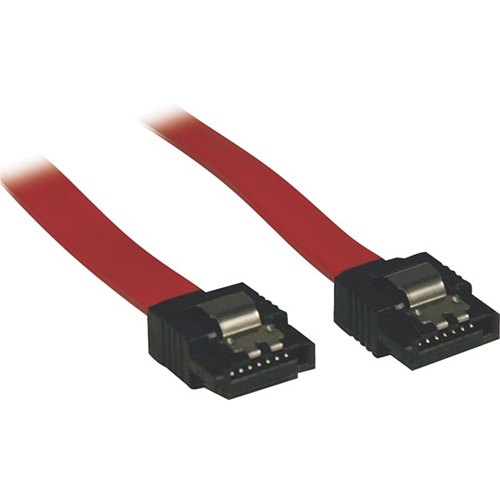 Tripp Lite 1ft Serial ATA SATA Latching Signal Cable 7Pin / 7Pin M/M