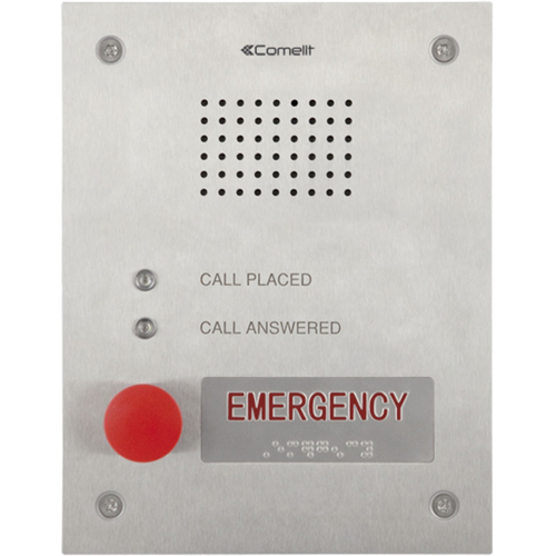 Comelit Audio Entrance Panel for Emergency Calls. VIP System