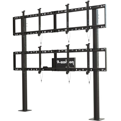 Peerless-AV Floor Mount for Flat Panel Display - Black