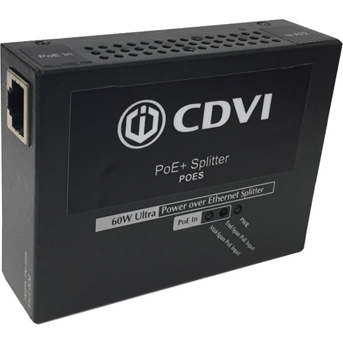 CDVI POE+I - Single-Port Ultra PoE+ Injector (60 Watts)