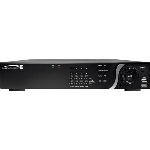 Speco 8 Channel IP, HD-TVI & Analog Full Hybrid Video Recorder