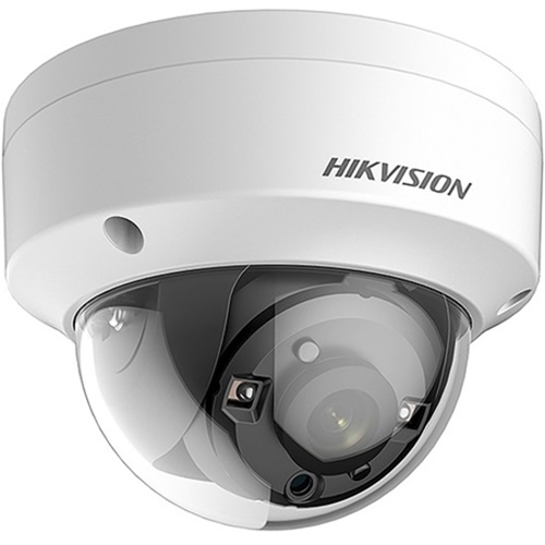 Hikvision Turbo HD DS-2CE56F7T-VPIT 3 Megapixel Surveillance Camera - Color, Monochrome - 1 Pack - Dome