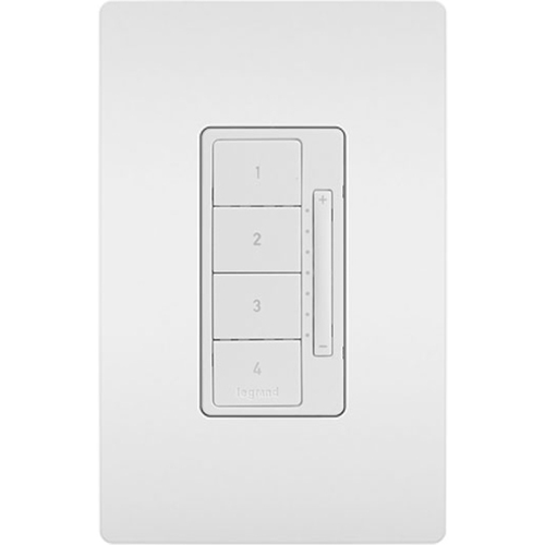 Legrand-On-Q In-Wall RF Scene Controller, White