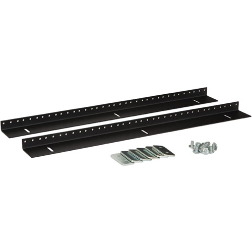 Kendall Howard LINIER Mounting Rail Kit for Cabinet - Black Powder Coat