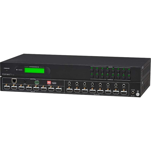 KanexPro Ultra-Fast 8x8 HDMI Matrix Switcher with 4K/60Hz