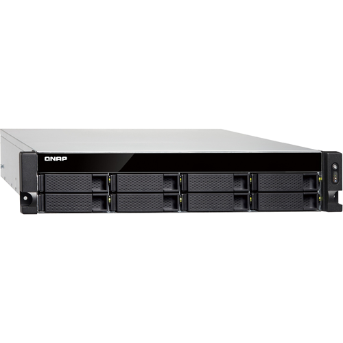 QNAP High-performance Quad-core NAS with Dual 10GbE SFP+ Ports