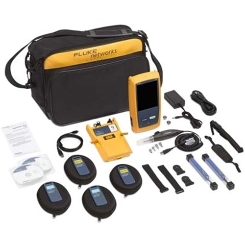 Fluke Networks OptiFiber Pro Quad OTDR with Inspection Kit with 1 Year of Gold Support