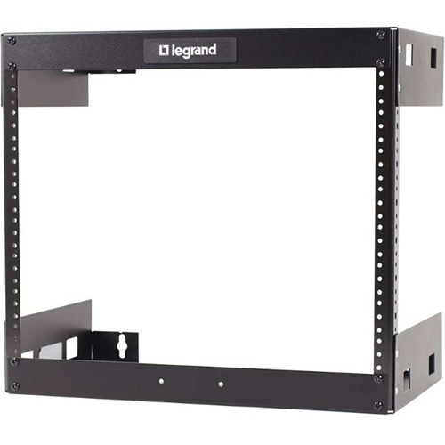 C2G 8U Wall Mount Open Frame Rack - 18in Deep (TAA Compliant)